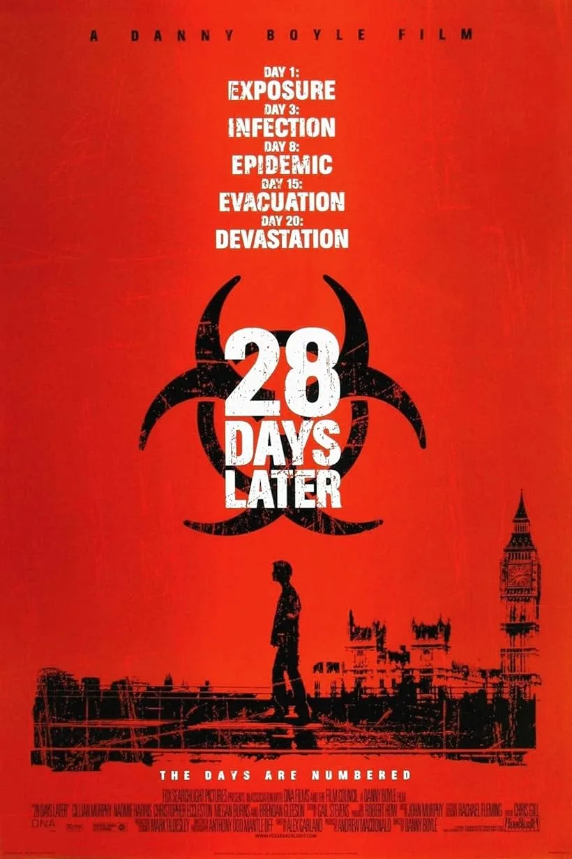 Εξώφυλλο του ελληνικού DVD της ταινίας 28 Μέρες Μετά (2002)
